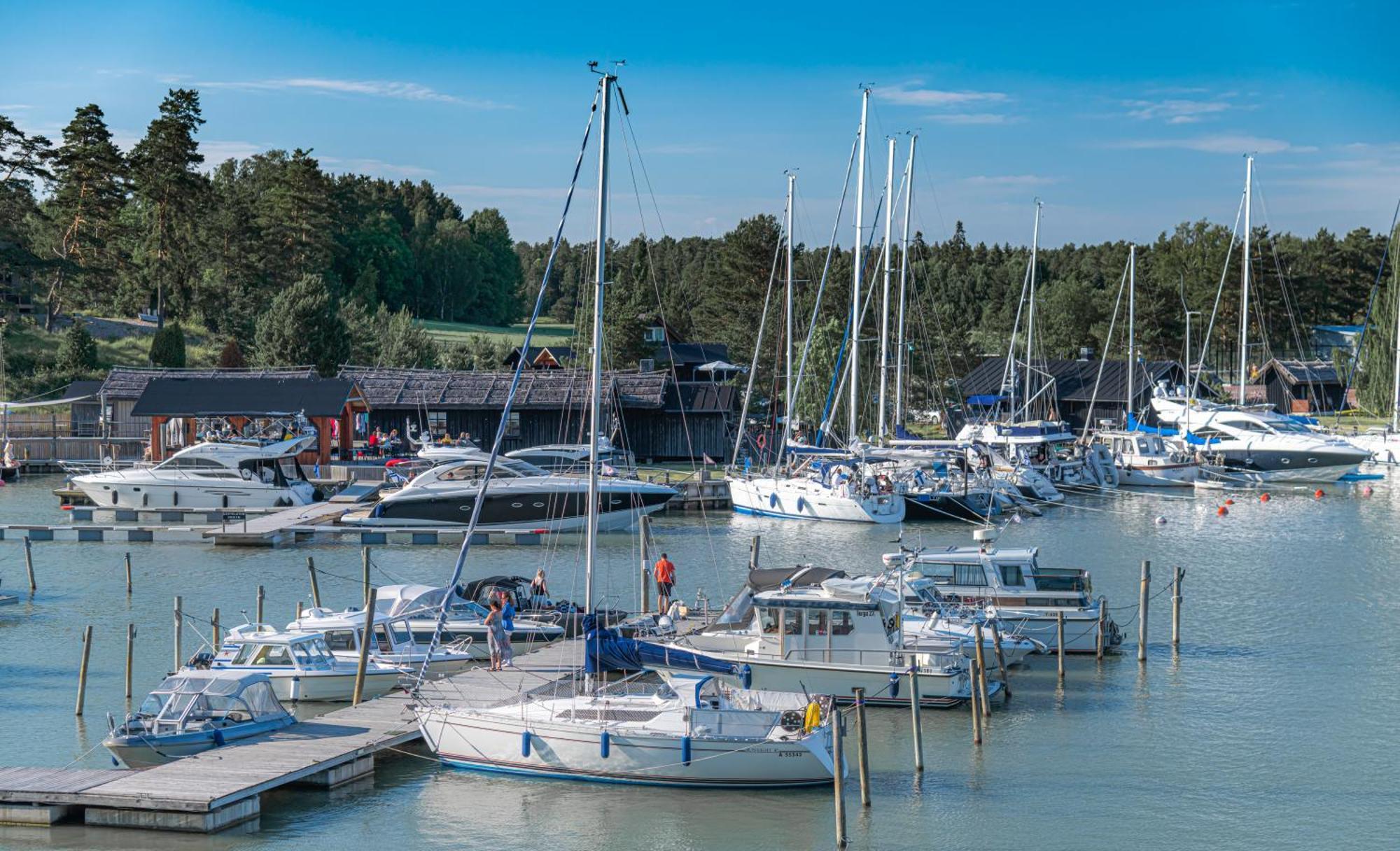 Peterzens Boathouse Villa Laupunen Dış mekan fotoğraf
