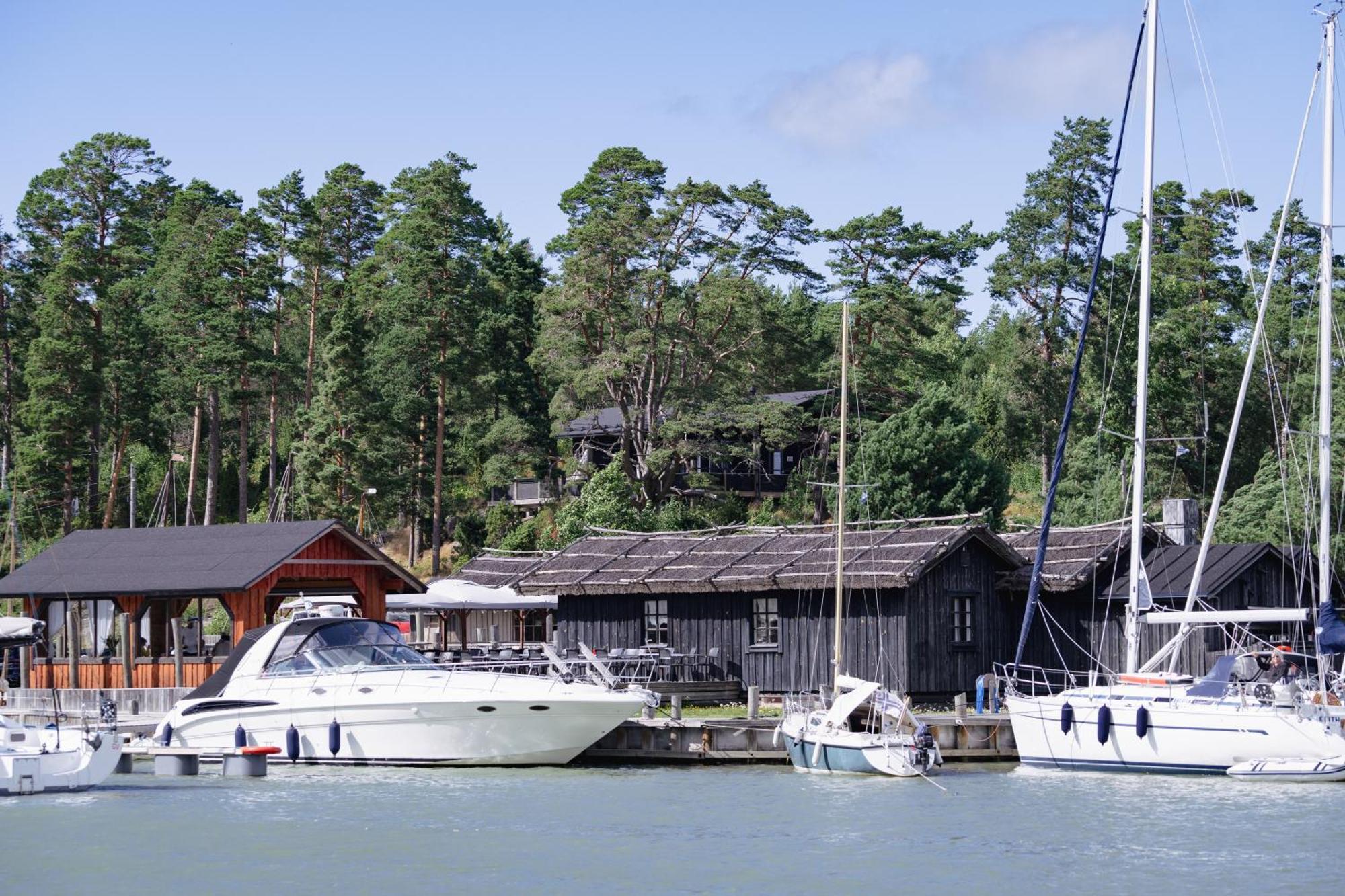 Peterzens Boathouse Villa Laupunen Dış mekan fotoğraf